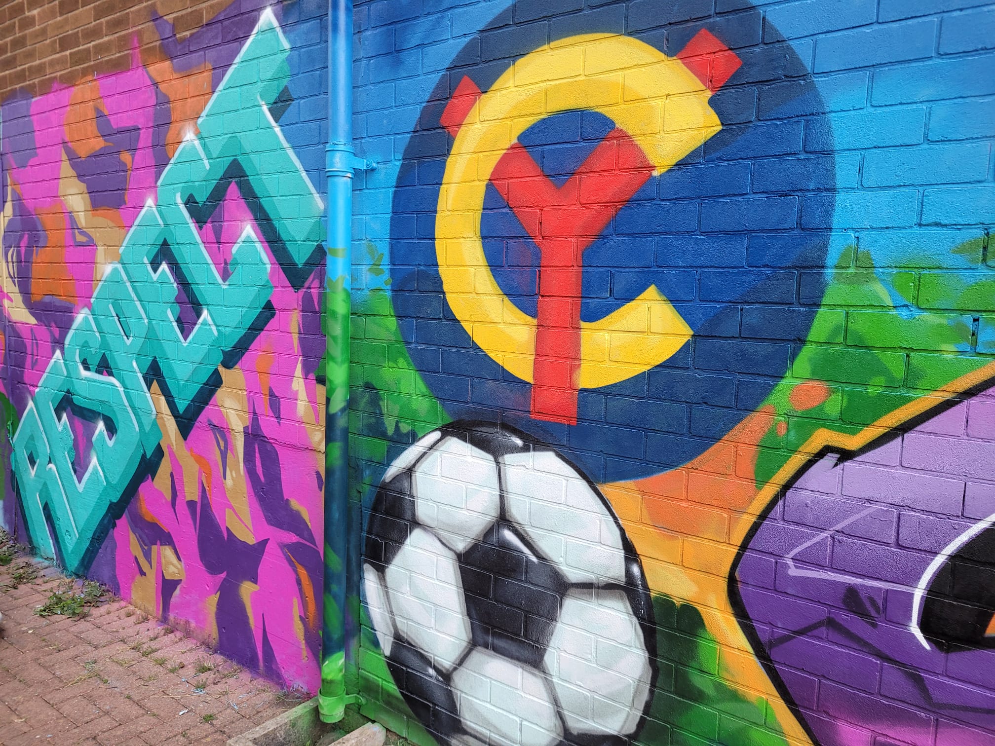 Ysgol Clywedog Graffiti project