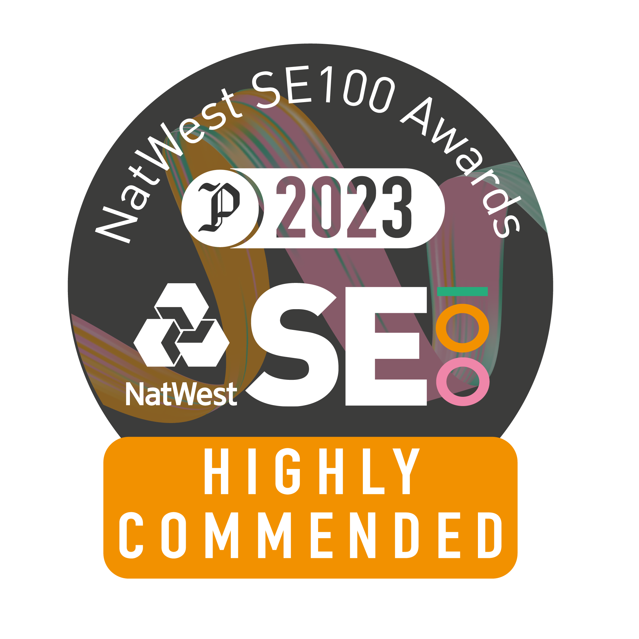 SE100 finalist badge