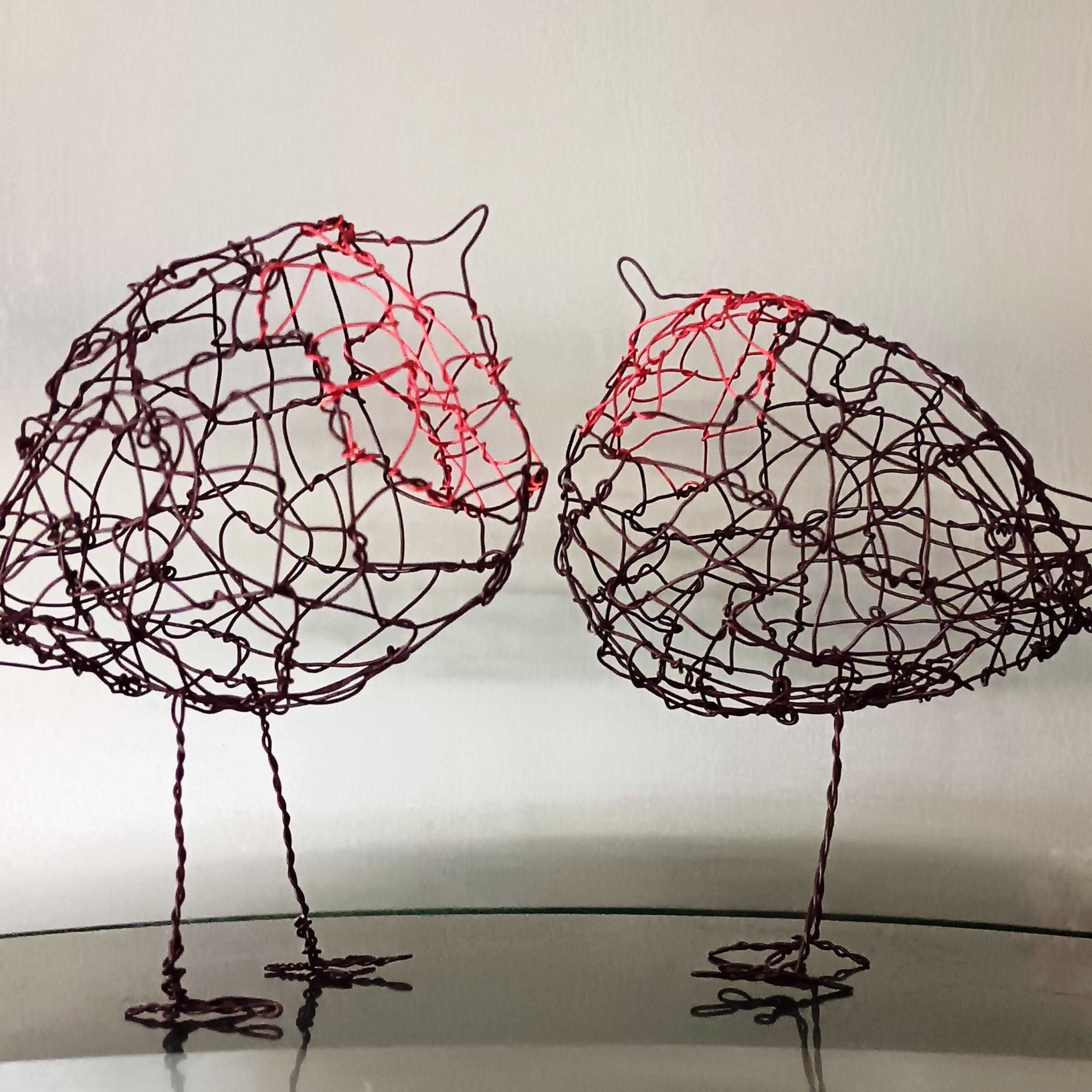 Festive Robin Wire Art Class